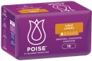 Poise-Bladder-Protection-Light-Continence-Liners-18-Pack Sale