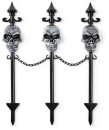 3-Pack-Skull-Chain-Fence-Stakes Sale
