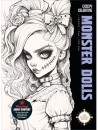Creepy-Colouring-Monster-Dolls-Book Sale