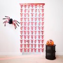 Red-Bat-Foil-Curtain Sale