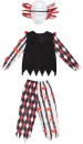 3-Piece-Clown-Costume-with-Mask-Ages-6-8 Sale