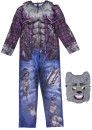 2-Piece-Werewolf-Costume-with-Mask-Ages-6-8 Sale