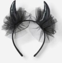 Halloween-Devil-Horn-Headband-Black Sale