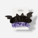 2-Pack-Halloween-Hair-Scrunchies-Black-and-Purple Sale