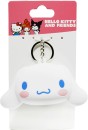 Hello-Kitty-and-Friends-License-Cinnamoroll-Keyring-White-and-Silver-Tone Sale