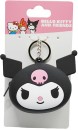 Hello-Kitty-and-Friends-License-Kuromi-Silicone-Coin-Purse-Keyring-Black Sale