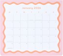 2026-Magnetic-Wave-Calendar-Pink Sale