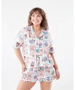 Stitch-License-Christmas-Double-Cloth-Family-Matching-Pyjama-Set Sale