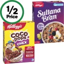 Kelloggs-Coco-Pops-Chex-500g-or-Sultana-Bran-700g Sale
