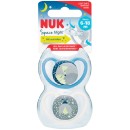 Nuk-Space-Night-Soother-6-18-Months-Assorted-Pk-2 Sale