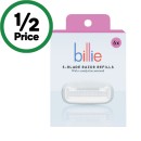 Billie-5-Blade-Razor-Refills-Pk-6 Sale