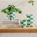 Charlie-Green-Check-Planter-by-MUSE Sale