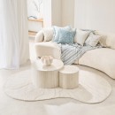 Melibee-Curved-Wool-Cotton-Floor-Rug-by-MUSE Sale