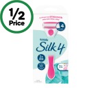 Schick-Silk-4-Razor-Blades-Kit Sale