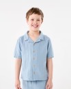 Short-Sleeve-Double-Cloth-Shirt Sale