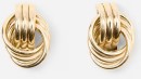 Mini-Round-Doorknocker-Earrings-Gold-Tone Sale