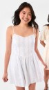 Sleeveless-Bodice-V-Neck-Mini-Dress Sale