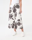 Printed-Linen-Blend-Pants Sale