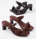 Two-Strap-Buckle-Mules Sale