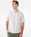 Short-Sleeve-Cotton-Linen-Stripe-Shirt Sale