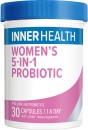 NEW-Inner-Health-Womens-5-In-1-Probiotic-30-Capsules Sale