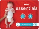 Huggies-Essentials-Infant-Nappies-54-Pack Sale