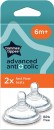 Tommee-Tippee-Advanced-Anti-Colic-Fast-Flow-Teats-6m-2-Pack Sale