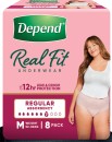 Depend-Women-Real-Fit-Underwear-Medium-8-Pack Sale