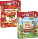 Arnotts-Tiny-Teddy-Biscuits-or-Shapes-Crackers-7-Pack-8-Pack-175g-200g Sale