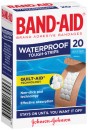BandAid-Tough-Strips-Waterproof-Adhesive-Bandages-20-Pack Sale