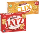 Arnotts-Jatz-Savoy-170225g-or-Clix-250g-Selected-Varieties Sale
