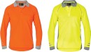 ELEVEN-AEROCOOL-Hi-Vis-LS-Polo-Shirt Sale