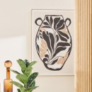 Tariqe-Framed-Canvas-Wall-Art-by-MUSE Sale