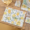 Sicily-Lemons-Cork-Placemat-Set-of-6-by-MUSE Sale