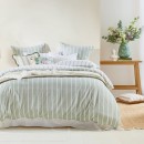 Adria-Green-Reversible-Stripe-QB-Quilt-Cover-Set-by-Habitat Sale