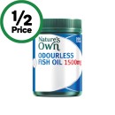 Natures-Own-Odourless-Fish-Oil-1500mg-Capsules-Pk-200 Sale