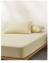Vue-Stonewashed-Cotton-Fitted-Sheet-in-Lemon Sale