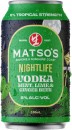 Matsos-Nightlife-Mint-Lime-Ginger-Beer-Cans-330mL Sale