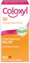 Coloxyl-50mg-Constipation-Relief-100-Tablets Sale