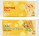 Coles-Simply-Sandwich-Slices-500g Sale