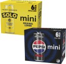 Pepsi-Max-Solo-or-Schweppes-Soft-Drink-6x250mL Sale