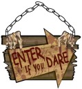 NEW-Enter-if-you-Dare-Sign-36cm-Ea Sale