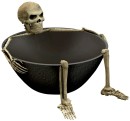 Boneyard-Skeleton-Bowl-23cm-Ea Sale