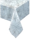 NEW-Halloween-Tablecover-Spider-Web-Clear-Plastic-Ea Sale