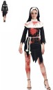 NEW-Costume-Zombie-Nun-Adult-Small-Ea Sale