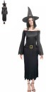 NEW-Costume-Witch-Black-Adult-Ea Sale