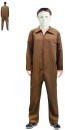 NEW-Costume-Brown-Jumpsuit-Adult-Ea Sale