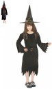 NEW-Costume-Witch-Black-Child-Large-Ea Sale