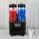 NEW-Slushie-Station-Pak-1-Double-Bowl-24L-Machine-Flavour-Cups-Straws-HIRE-Ea Sale