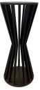 NEW-Plinth-Wooden-Hourglass-Black-HIRE-Ea Sale